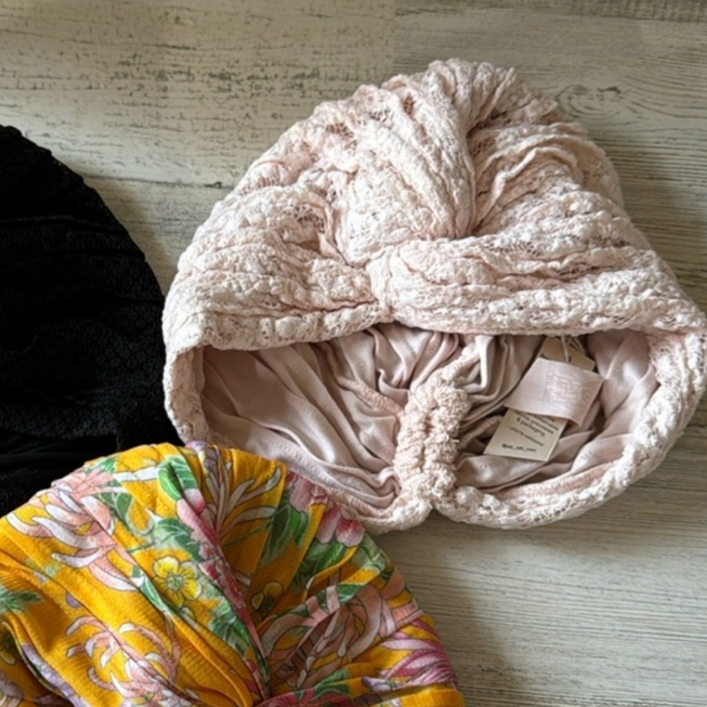 NEW PINK TURBAN
